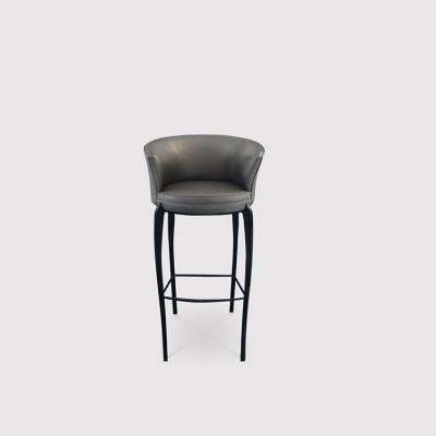 China Hot Sales Modern Leather Seater Modern Bar Stool Dining Chairs Bar Chair for sale