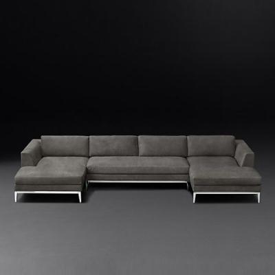 China 2019 Sectional Sofa Furniture Sets Luxury Modern Sofa Cover L Shape Upholstered Sofas for sale