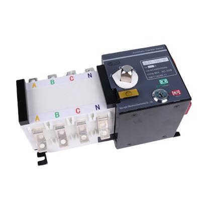 China Automatic Switch Dual Power Mini Pc Type Ac 400v 16a Transfer Ats 63a To Household 35mm Rail Installation SLQ1-100-4P for sale