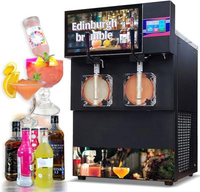 China Kommerzielle Cocktail Margarita Granit Smoothie Cappuccino Smoothie Schleimformmaschine zu verkaufen