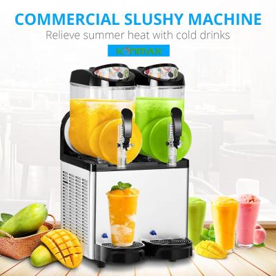 中国 Double Bowls Brand New Margarita Frozen Slush Machine / Frozen Cocktail Slush Machine 販売のため