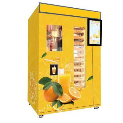 China Nayax pago de naranja máquina expendedora automática de jugo máquina expendedora en venta