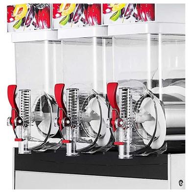 China 300W de Sneeuwbrijmachine van het roestvrij staalijs/de Sneeuwbrijmachine van 15L×3 Smoothie voor Supermarkt Te koop