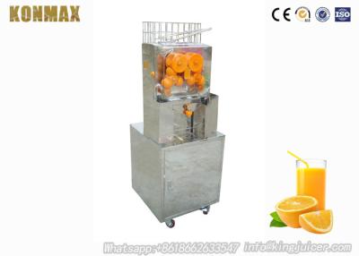 China 110V Dekking van de de Machinetransparantie van Commercia de Oranje Juicer met Kabinet Te koop