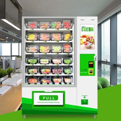 中国 サラダ野菜はステンレス鋼健康な食糧のためのコンボの自動販売機800のPCの実を結ぶ 販売のため