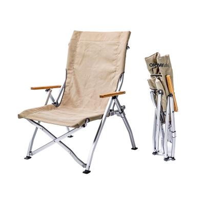 China OnwaySports Japanese High Quality Strong Frame Portable Folding Camping Chair For Outdoor Beach Picnic for sale