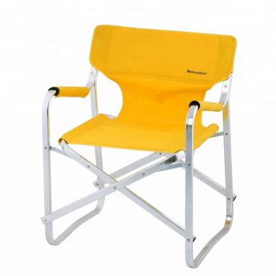 China Durable Onwaysports Furniture Aluminum Material Metal Folding Outdoor Manager Chair For Camping for sale