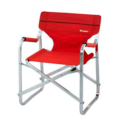 China Outdoor Director Chair Folding Director Chair Silver Aluminum Camping Japanese Onwaysports Hot Sale for sale