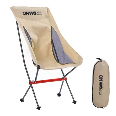 China OnwaySports Moon Lightweight Portable Foldable Lightweight Portable Camp Chair Outdoor For Camping Hiking And Traveling for sale