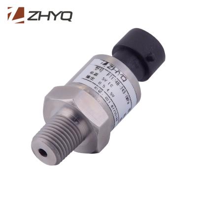 China 304SS -1…1bar to 0…200bar Oil Pressure Sensor OEM/ODM 0-5v Hydraulic Oil Pressure Sensors for sale