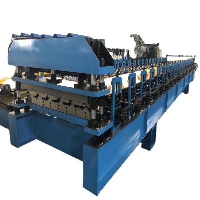 China Hotels Roof And Wall Panel Roll Forming Machine for sale