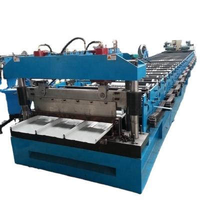 China Hotels LYSAGHT KLIP-LOK 406 Roll Forming Machinery Making With 40GP Container for sale