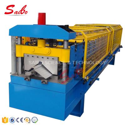 China Hotel Steel Sheet Ridge Roll Forming Machine for sale