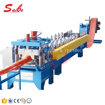 China Hotels Color Steel Roof Metal Ridge Roll Forming Machine for sale