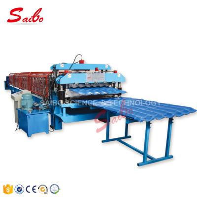 China Flexible Making Three Row Hotel Stud Cold Roll Forming Machine for sale