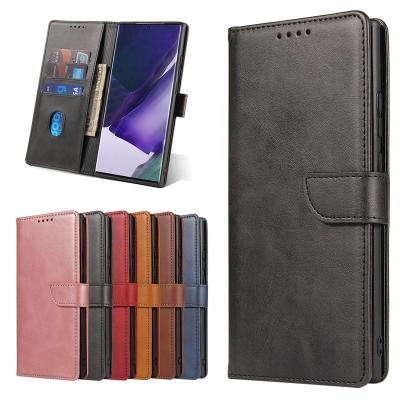 China Book Style Wallet Leather Shockproof Case for ultra S22 plus A13 A53 A73 A51 A71 for sale