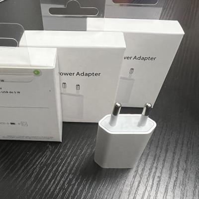 China Mobile Phone OEM Quality A1400 A1385 US/EU Plug USB Wall Charger AC Power Adapter For Phone 7 8 6 6S Plus Plug With Box for sale