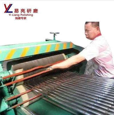 China Double Side Polishing To Be Mirror Finish Yiliang Metal Tube And Pipe Steel Double Side 7.5KW Polishing Machine for sale