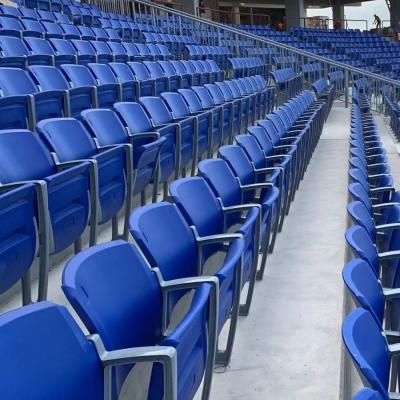 China Faltende Plastikspitze herauf Stadions-Sitzantialtern mit HDPE Material zu verkaufen