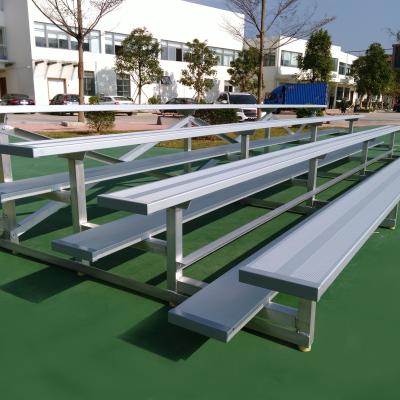 China Portable Metal Bleacher Seats , Aluminum Stadium Bleachers For Sports Field Audience for sale