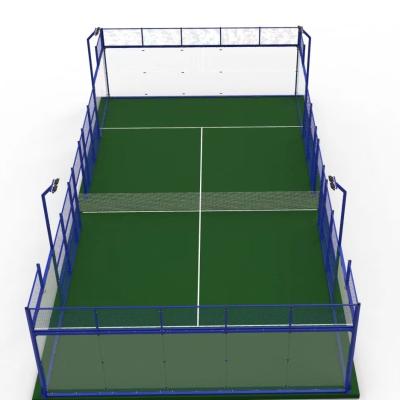 China Synthetic Smooth Padel Tennis Court Easy Installation en venta