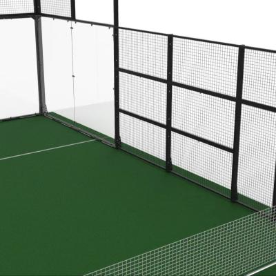 China Green Padel Tennis Fácil de instalar para entusiastas de esportes à venda