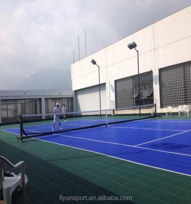 Cina Matto da campo da pickleball in vinile da 45 libbre con protezione UV facile da installare in vendita