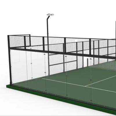 China 1-Year Warranty Synthetic Padel Tennis Terrains Outdoor Smooth Surface en venta