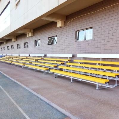 中国 Sporting Events Outdoor Metal Bleachers Aluminum Raw Material Assembly Required 販売のため