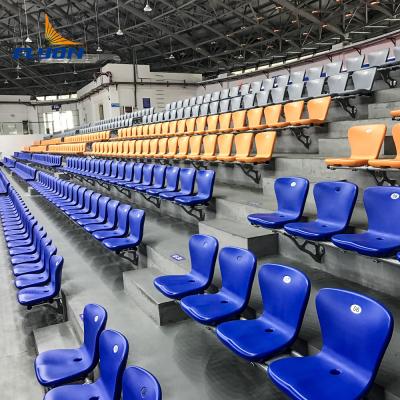 中国 Low Maintenance Plastic Stadium Seating in Various Sizes High UV Resistance 販売のため