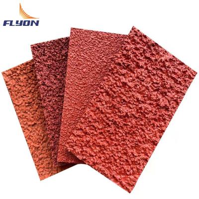 China UV Resistance Athletic Running Tracks For 400m 9mm-13mm Smooth Bituminous Surfaces for sale