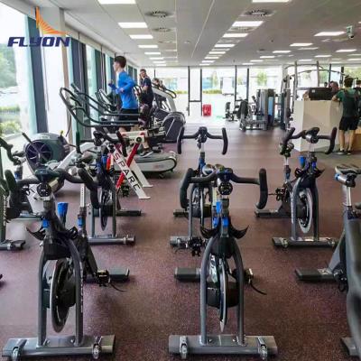 China Anti slijtage rubber vloerplaat Rubber vloer tapijt voor fitnessfaciliteiten Te koop