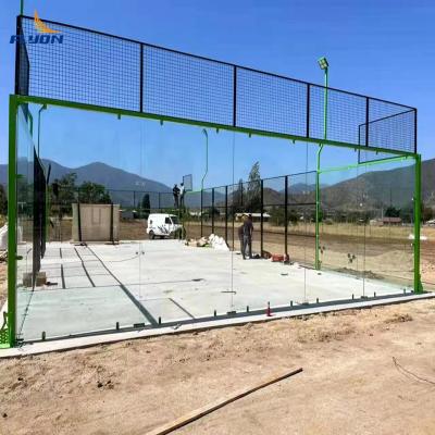 China Smooth Surface Padel Tennis Court Standard For Smooth Playing Experience for sale