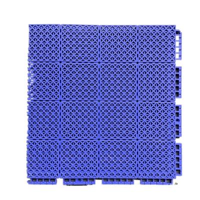 China high Impact Polypropylene Copolymer PP Tiles Sports Flooring For Multi sport Facilities for sale