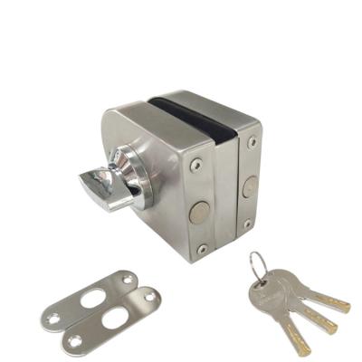 China Glass Screen Lock Stainless Steel Keyless Shower Lock for sale