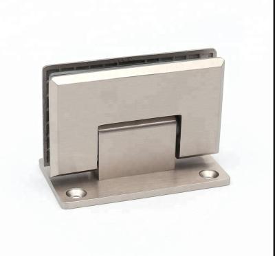 China 304 Stainless Steel Modern Glass To Wall 90 Degree Shower Hinge High Quality K-6002 Beveled Hinge 5mm Thickness Shower Edge for sale