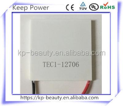 China TEC1-12706 12V6A Peltier Thermoelectric Cell 12706 Cooler Semiconductor TEC1-12706 30*30mm/40*40mm/50*50mm/ for sale