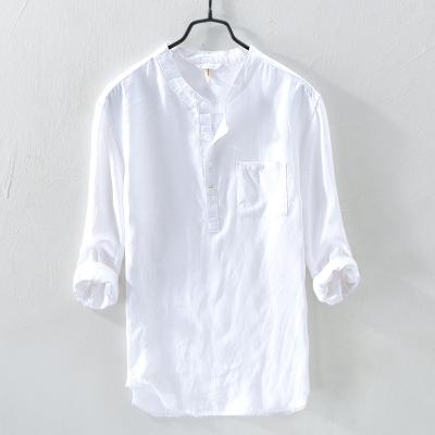 China Anti-pilling Custom Design Breathable Canvas Cotton Casual Style Casual Shirt for sale