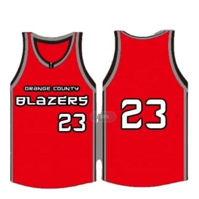 China Breathable High Quality Cut And Embroidery Stitched Logo Loose Fit Sports Team Uniform Basketball Uniform for sale