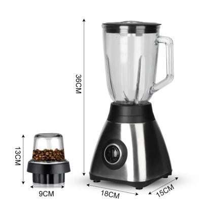 China 2 In One Factory 1.5 L High Quality Classic Design Blender Portable Food Blender With High Cost Performance for sale