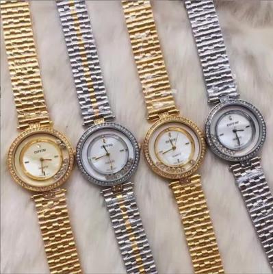 China Luxury Watch Reloj Mujer de Zircon Jewelry Ladies Quartz Wristwatches Stainless Steel Brand Watchband Water Resistant Elegant Women Watch for sale