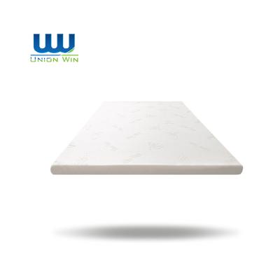 China Factory Supply Home Queen Foldable Cooling Gel Bamboo Memory Foam Bed Mattress Topper for sale