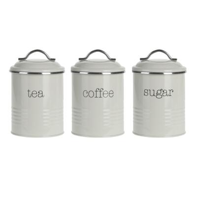 China Food Factory Metal Tin Canister Empty 250ml Soy Wax Coffee Bean Wedding Cream Decor Matcha Tea Tin Can With Handle for sale