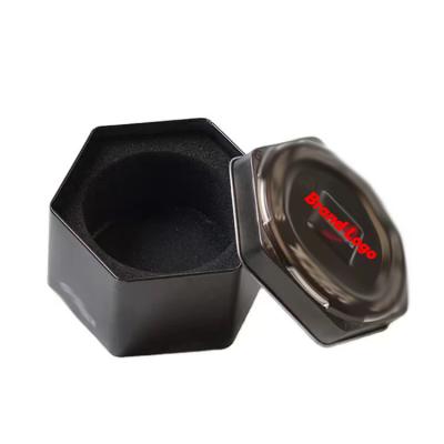 China Luxury Recycled Metal Square Hexagon Tin Box Materials Factory Famous Brand Fossil Watch For Casio Watch for sale