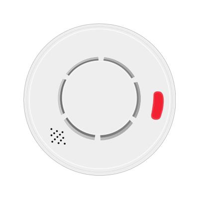 China Hot sale on-site fire alarm stand-alone smoke detector household smoke detector independent photoelectric smoke sensor to prevent fire for sale