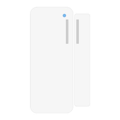 China Factory supply smart wifi smart life access control system rechargeable door magnetic alarm for sale