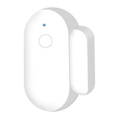 China Smart factory wholesale Tuya 2.4G wifi smart door and window sensor smart home alarm system can be matched with Amazon Google speakers for sale