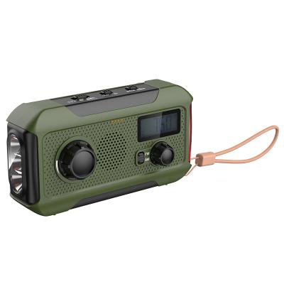 China 2021 Convenient Multi-Use Emergency Flashlight with 2200mAh Power Bank and FM Radio for Outdoor Camping for sale