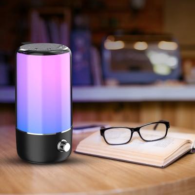 China RGB Light& Light Rechargable Night Light Small Bedside Lamp Intelligent Lighting Natural Sound Machine With Night Light RGB Lights For Living Room Bedroom for sale