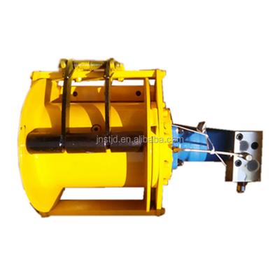 China Running Smoothly High Quality Single Drum Hydraulic Anchor Winch Wire Rope 3 Ton Hydraulic Winch for sale